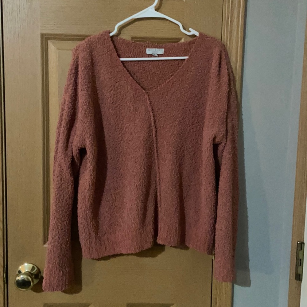 Pink sweater